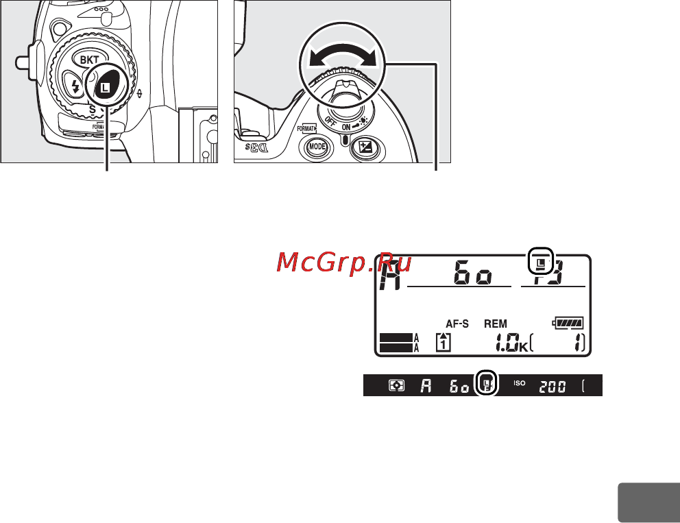 Nikon D3S [157/460] Блокировка диафрагмы