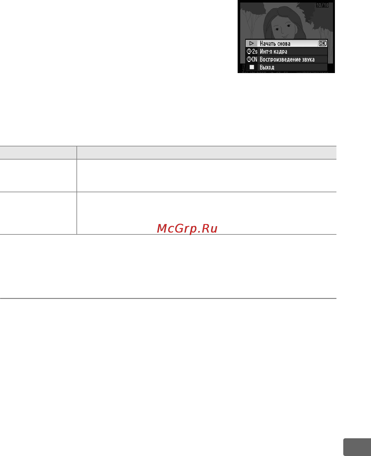 Nikon D3X [315/476] Задание печати dpof