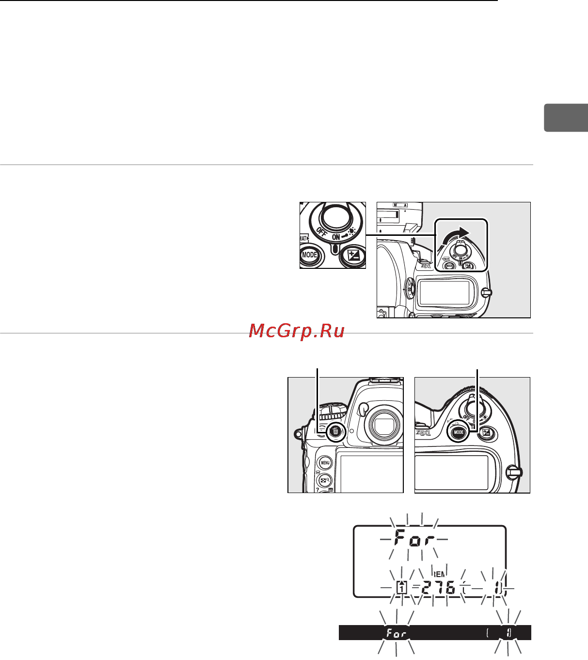 Nikon D3X [71/476] Форматирование карточек памяти