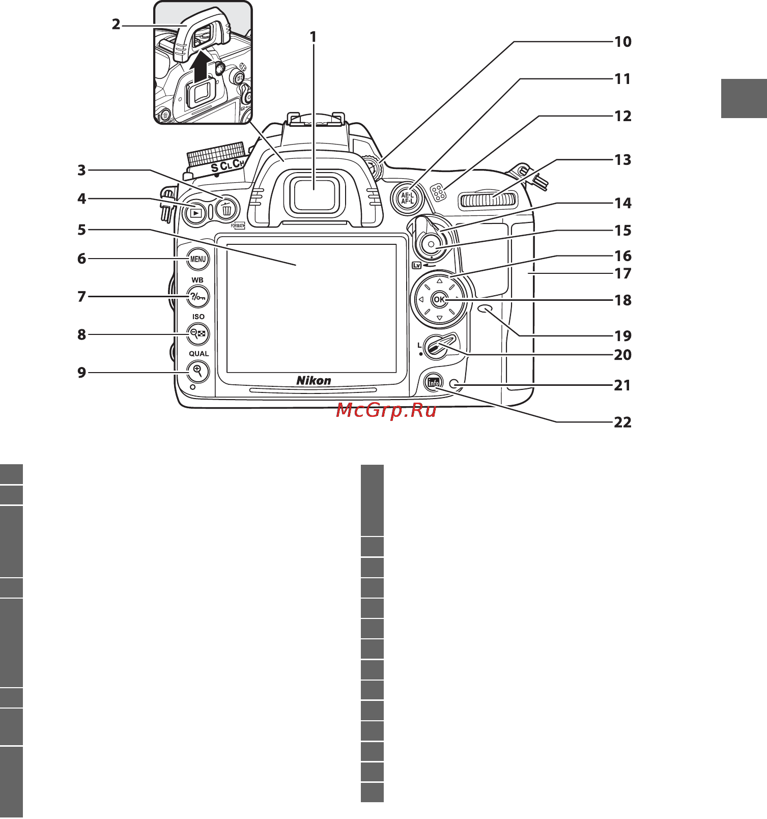 Nikon D7000 Инструкция по эксплуатации онлайн [25/348] 90881