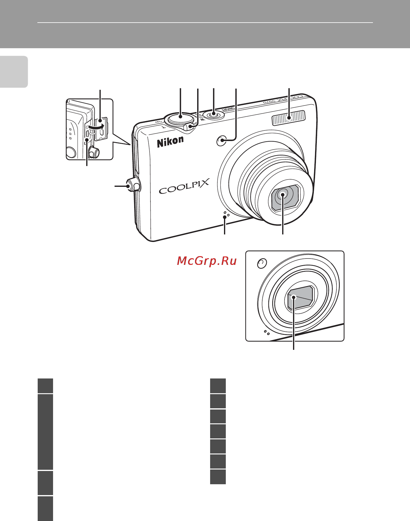 Nikon COOLPIX S570 [16/172] 1 3 4 5