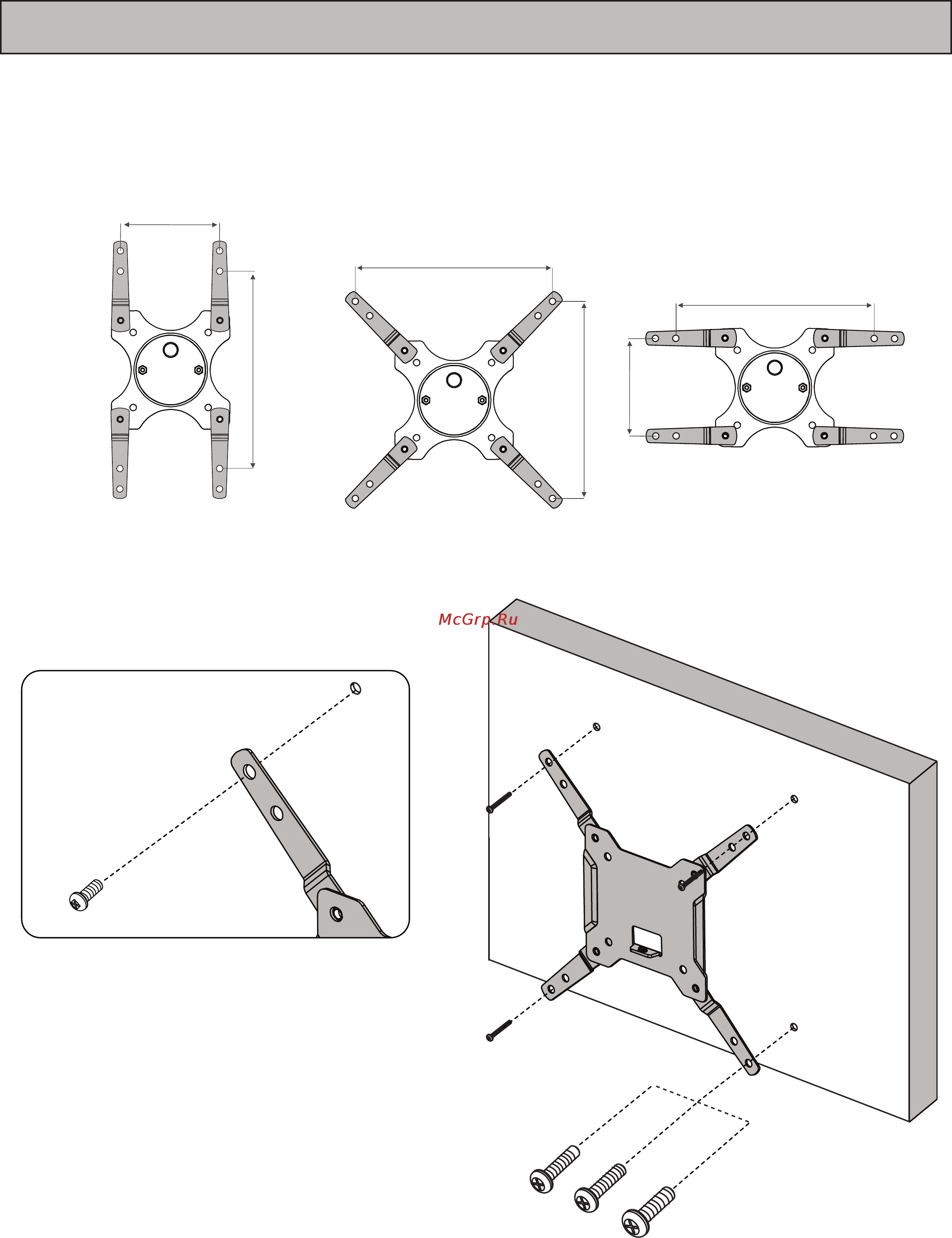 Omnimount VST50 [9/15] Mm x 100mm