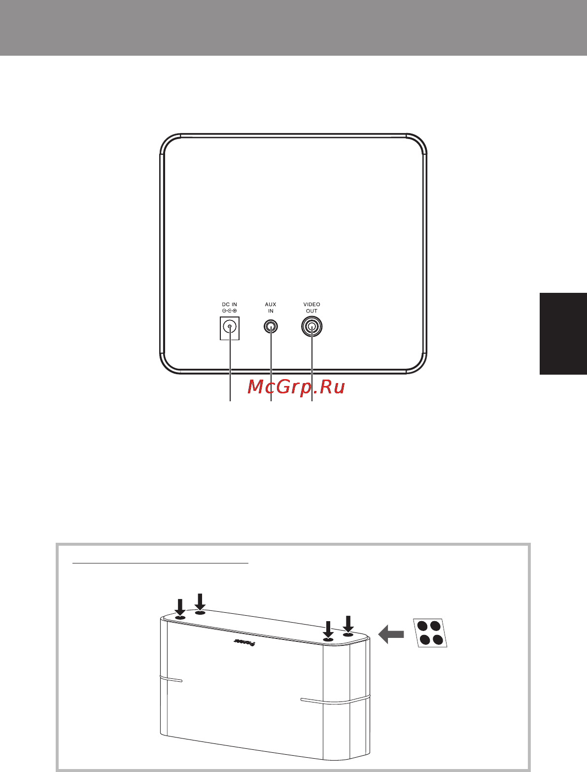 Pioneer XW-BTS3-W [49/88] Functies en namen van de onderdelen