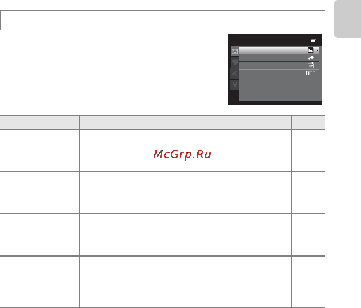 Nikon COOLPIX S9300 [69/244] Изменение настроек режима интеллект портрет