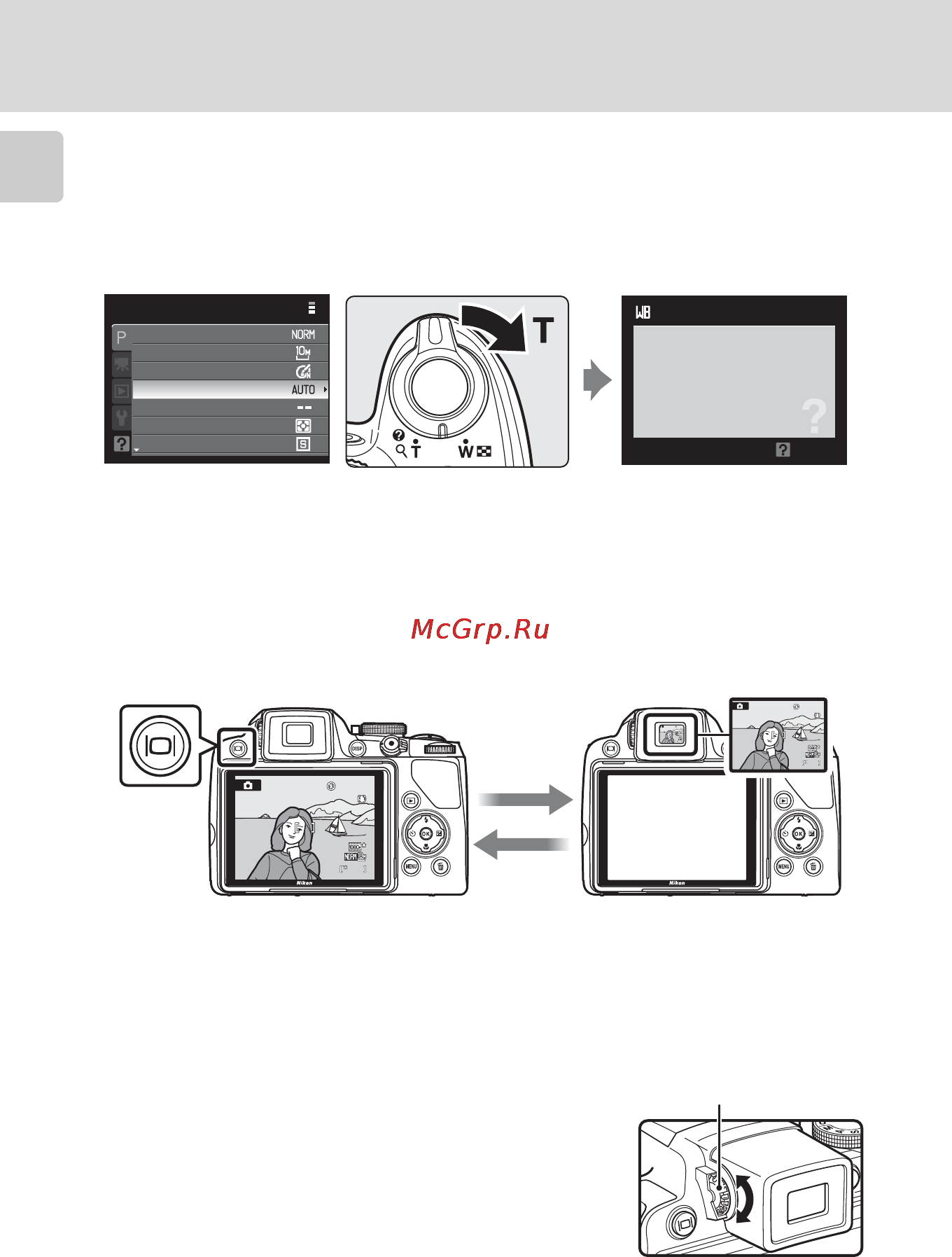 Nikon COOLPIX P100 [26/216] Экраны справки