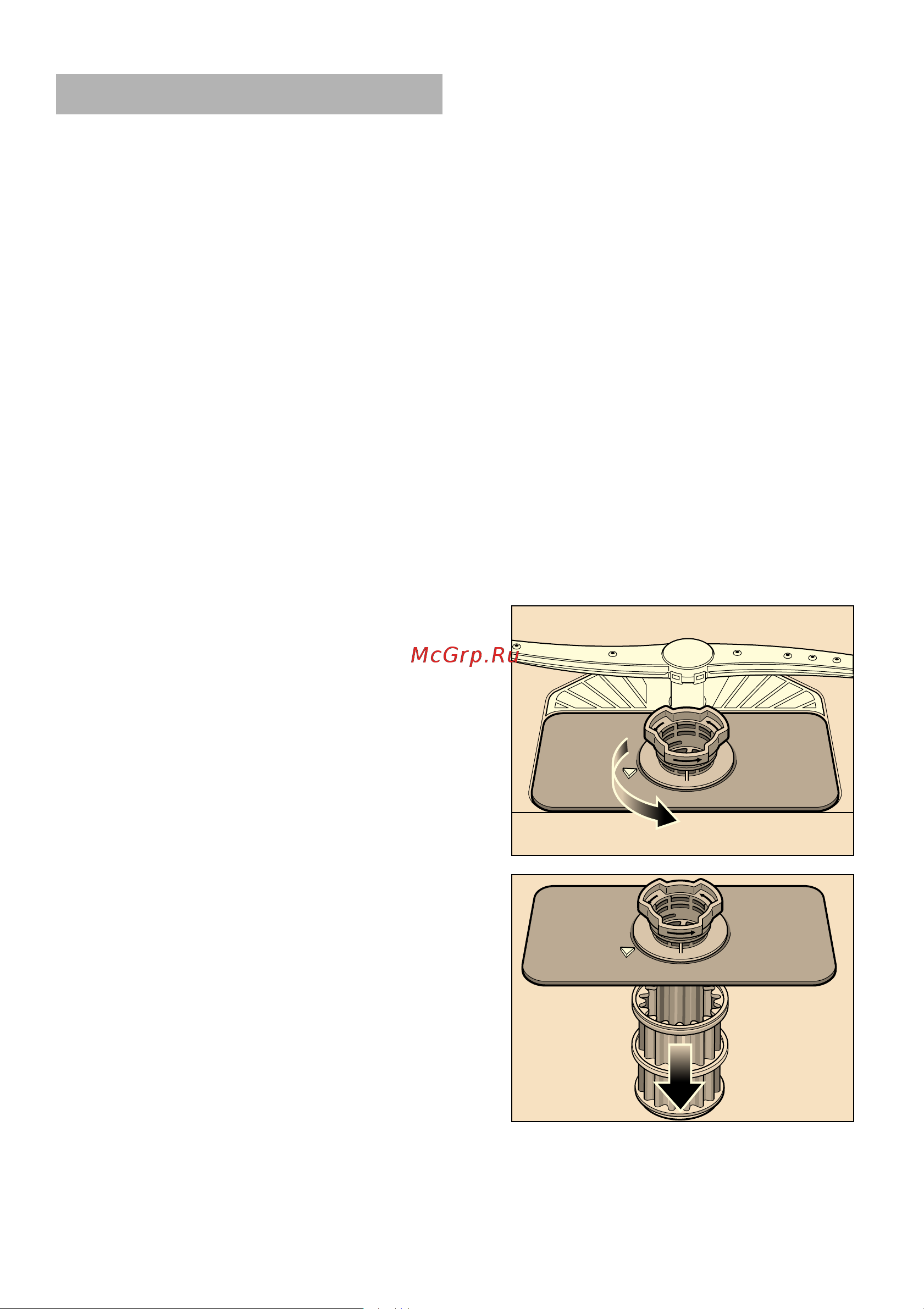 Bosch ActiveWater SMV59T10RU [23/36] Откачивающий нacoc
