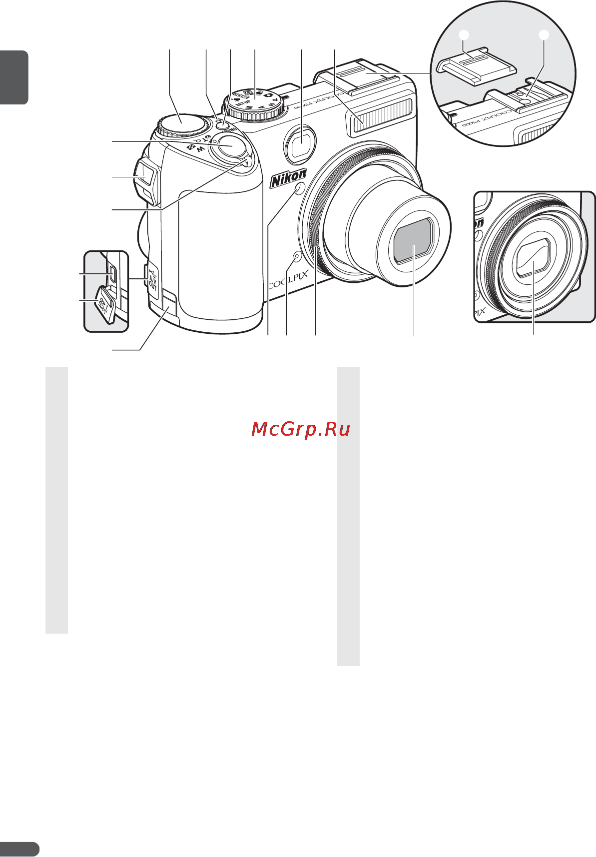 Nikon COOLPIX P5000 [14/127] Введение