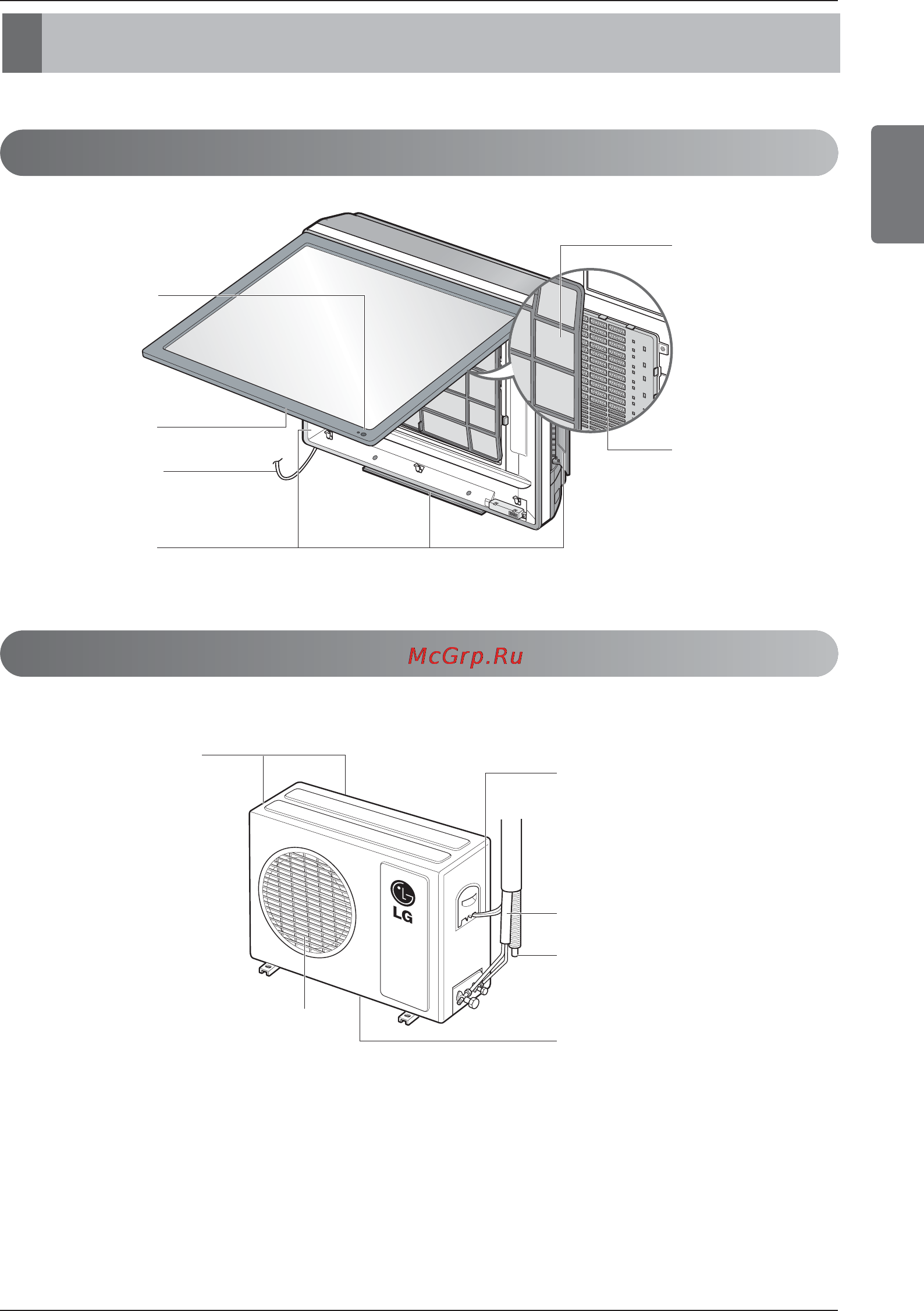 LG A12LH1 [7/21] Внутренние блоки