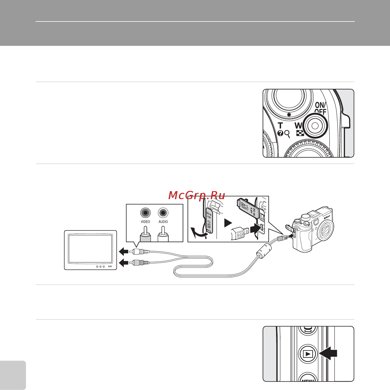 Nikon COOLPIX P6000 [102/220] Подключение к телевизору компьютеру и принтеру