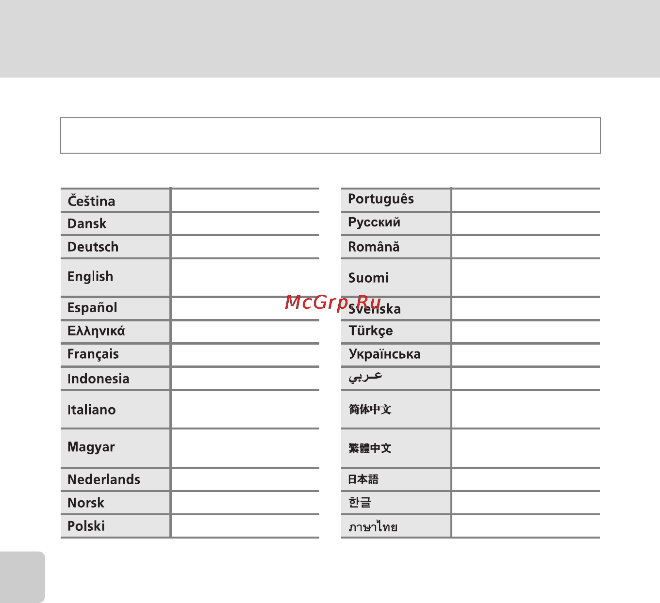 Nikon COOLPIX L310 [130/164] Язык language