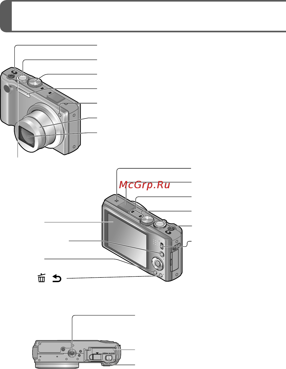 Leica V-LUX 30 [132/156] 零件名稱