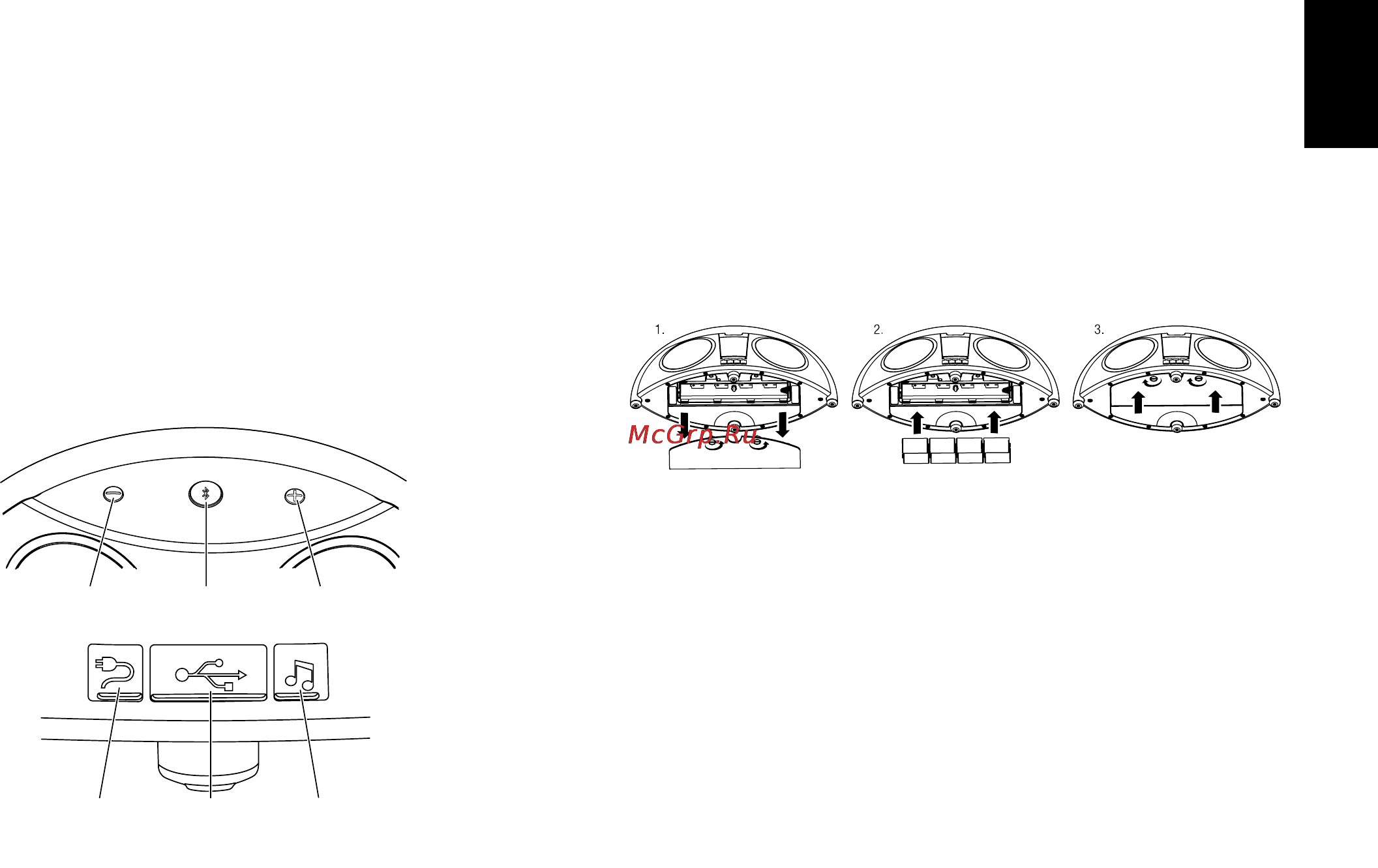Harman/Kardon GO + Play Wireless (HKGOPLAYWRLBLKEU) White Инструкция по эксплуатации онлайн [3/6] 91102