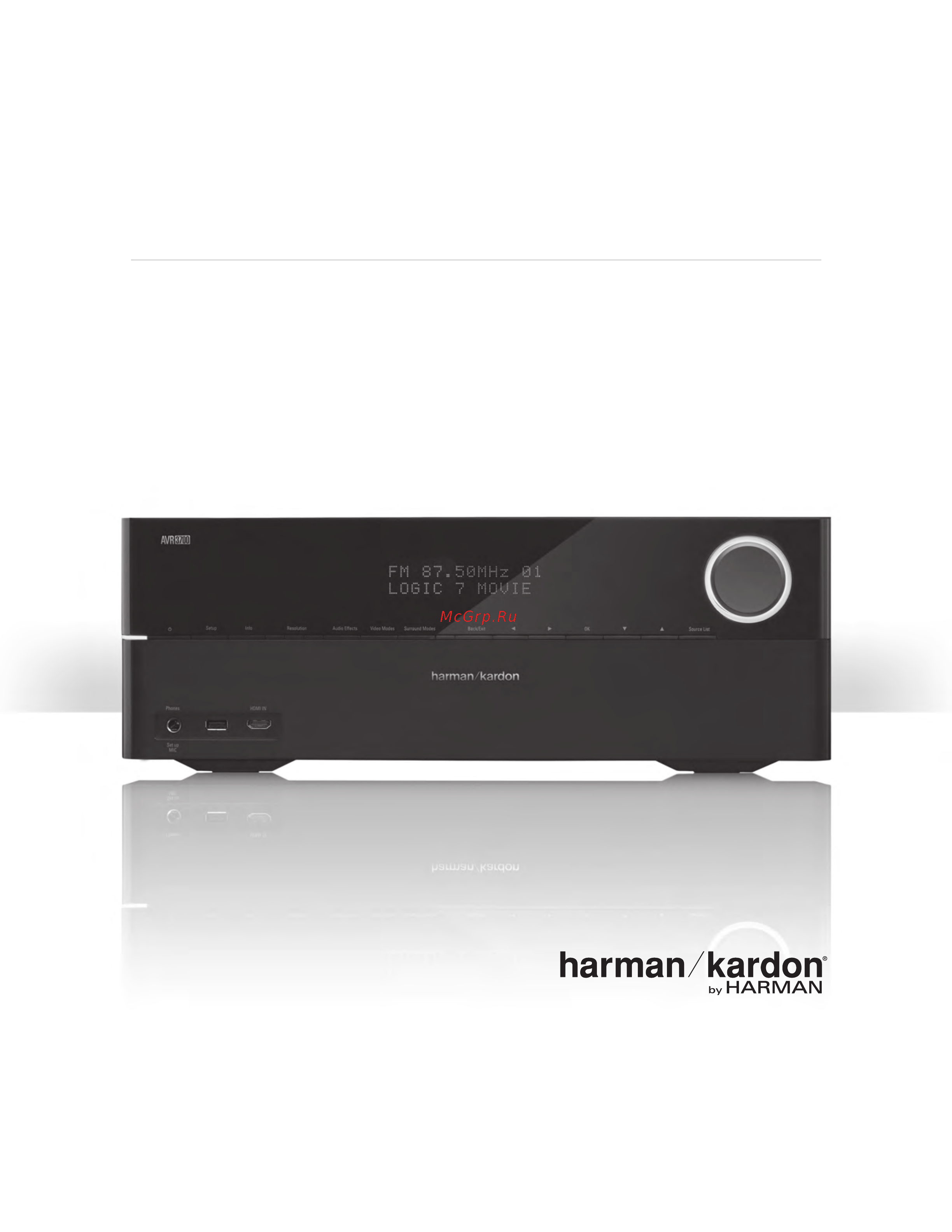 Harman/Kardon AVR 370 Инструкция по эксплуатации онлайн