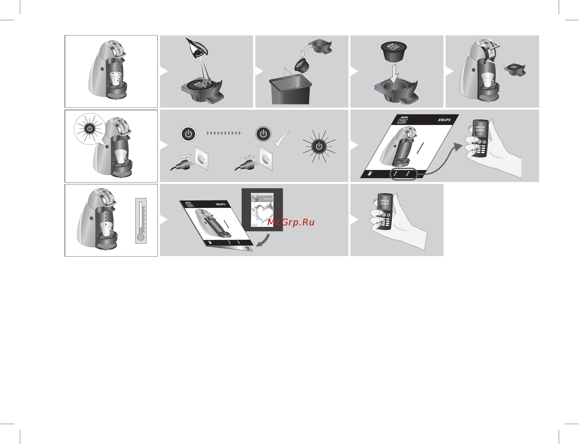 Krups KP160510 [16/18] Jkl mno