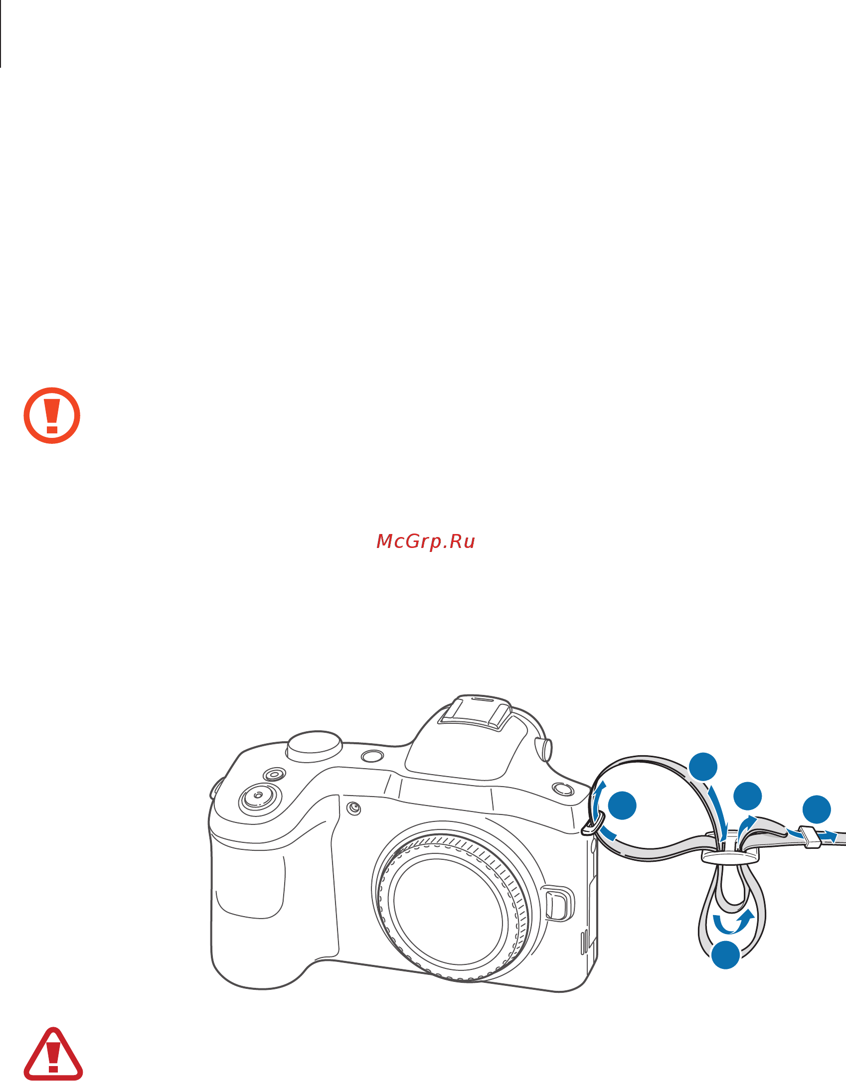 Samsung Galaxy NX EK-GN120 [22/187] Прикрепление ремешка