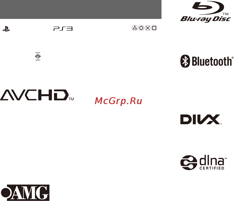 Sony 500GB+За гранью:Две души+Одни из нас (CECH-4208C) [18/48] Copyright and trademarks