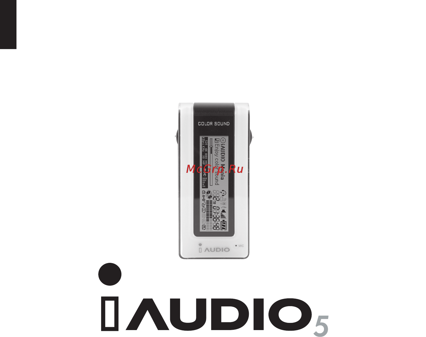 Iaudio 5 (1Gb) Инструкция по эксплуатации онлайн [3/72] 149142