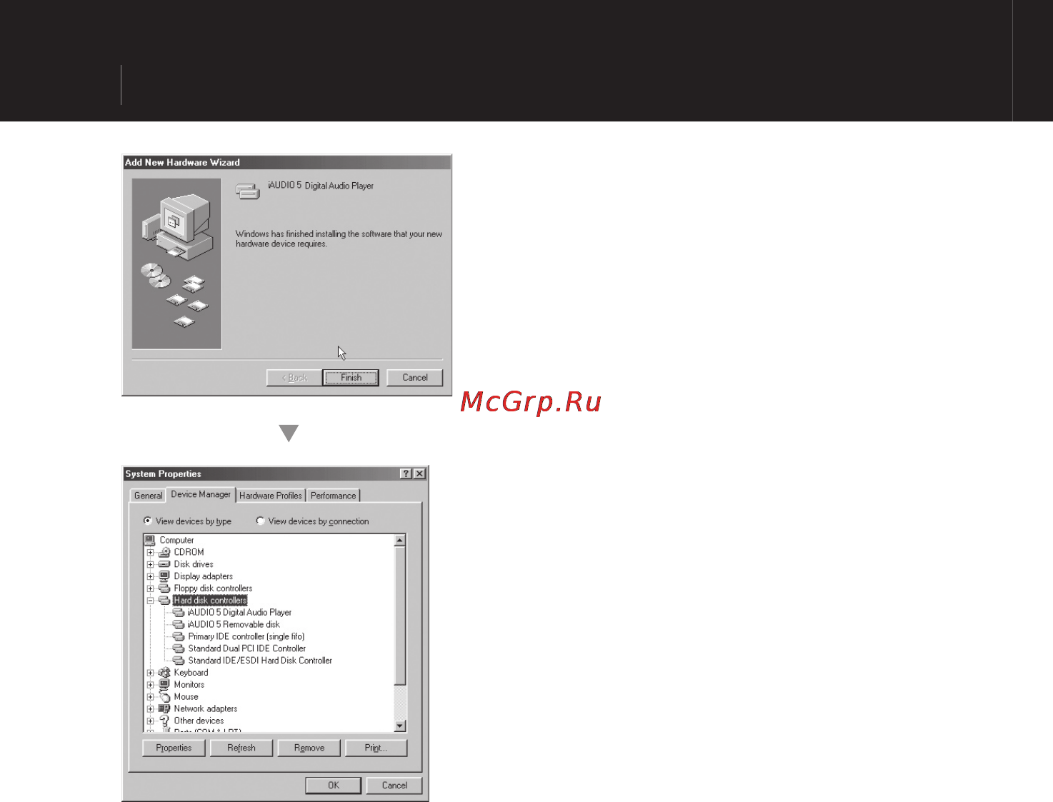 Iaudio 5 (1Gb) [52/72] Подсоединение iaudio и установка jetshell