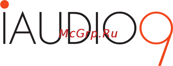 Cowon IAUDIO 9 Инструкция по эксплуатации онлайн