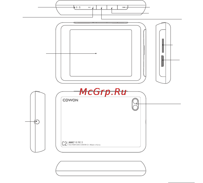 Cowon C2 [10/37] Дисплей