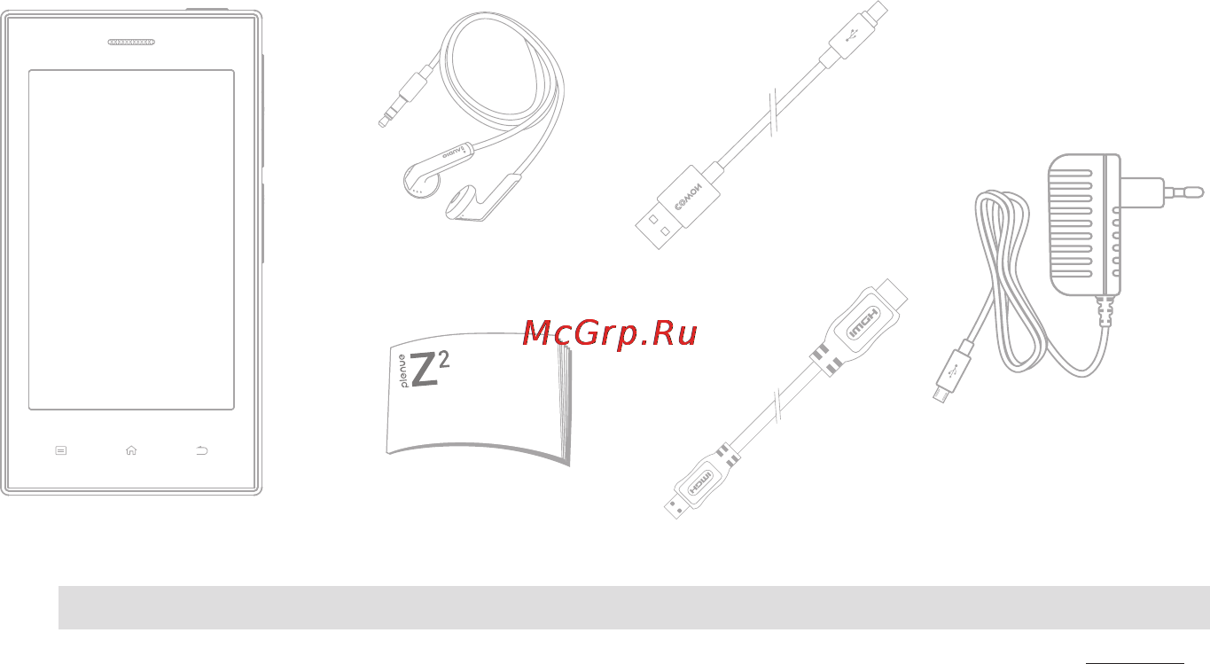Cowon Z2 PLENUE [9/25] Комплект поставки