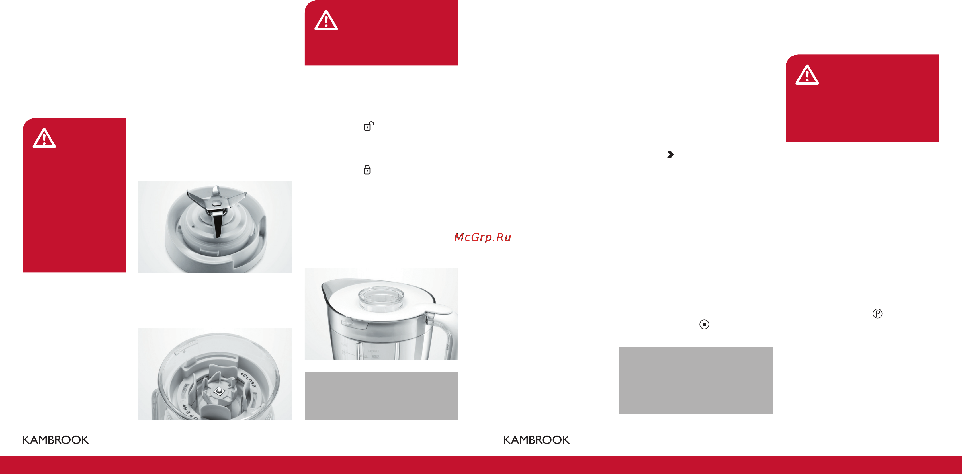 Kambrook ABL400 [4/7] Руководство по эксплуатации