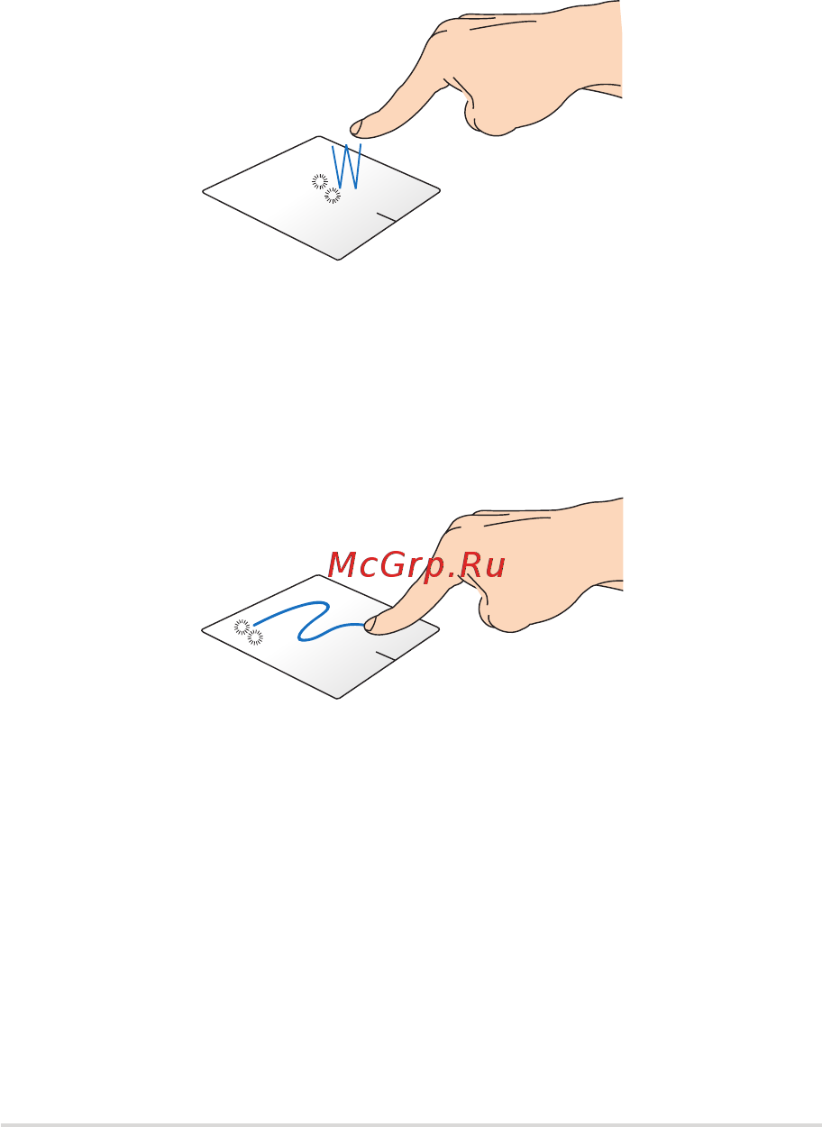 Asus TX201LA-CQ026H [45/152] Жесты одним пальцем для windows 8