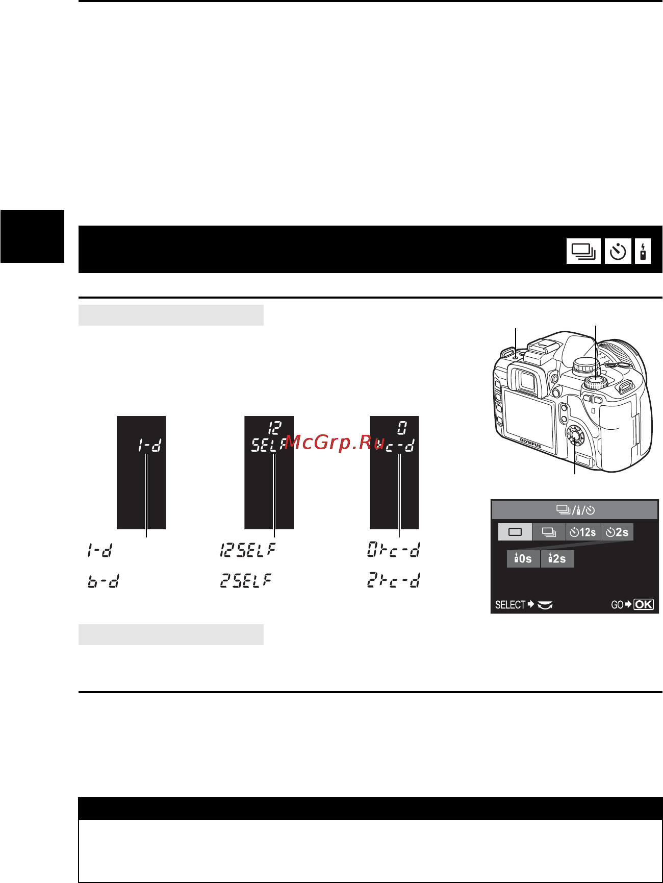 Olympus E-510 [38/128] Последовательная съемка автоспуск дистанционное управление