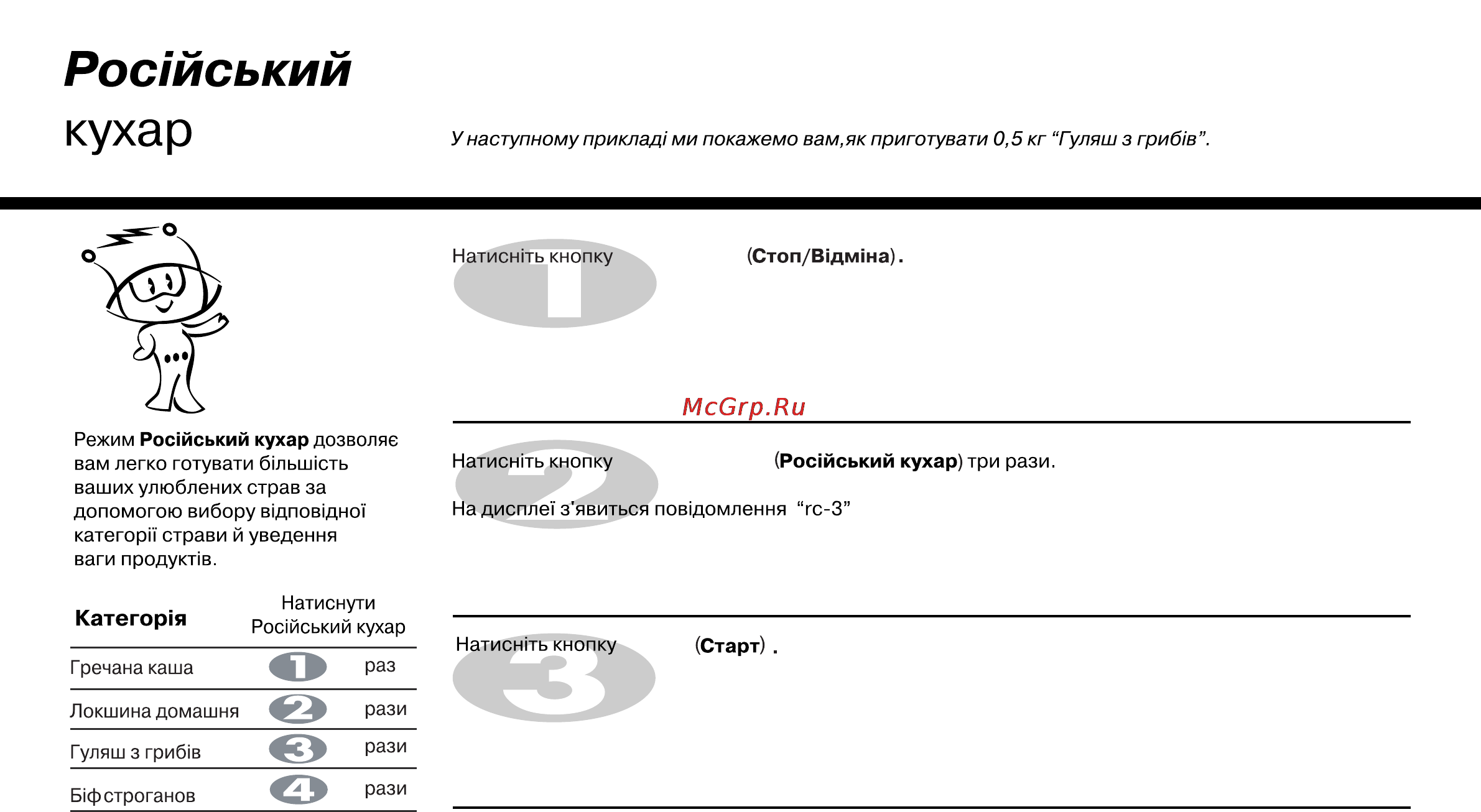LG MG6349LM [92/104] Кухар