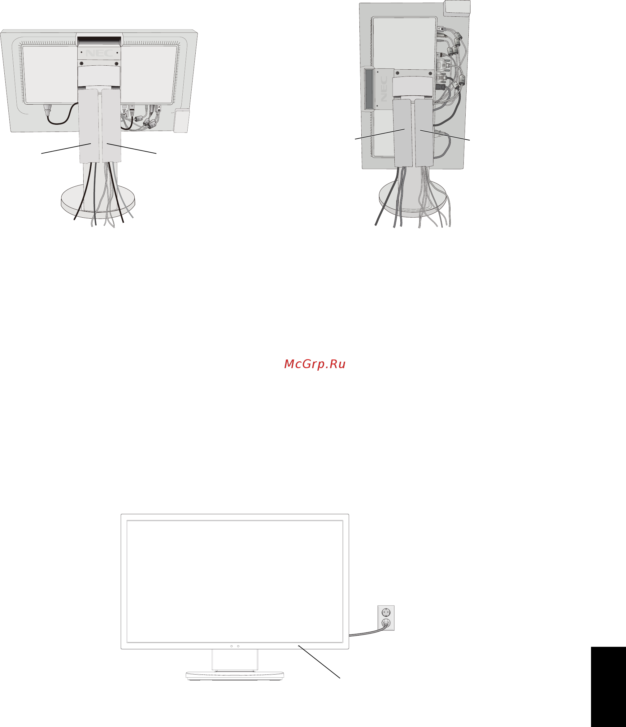 Nec MultiSync EA224WMi [9/26] Русский