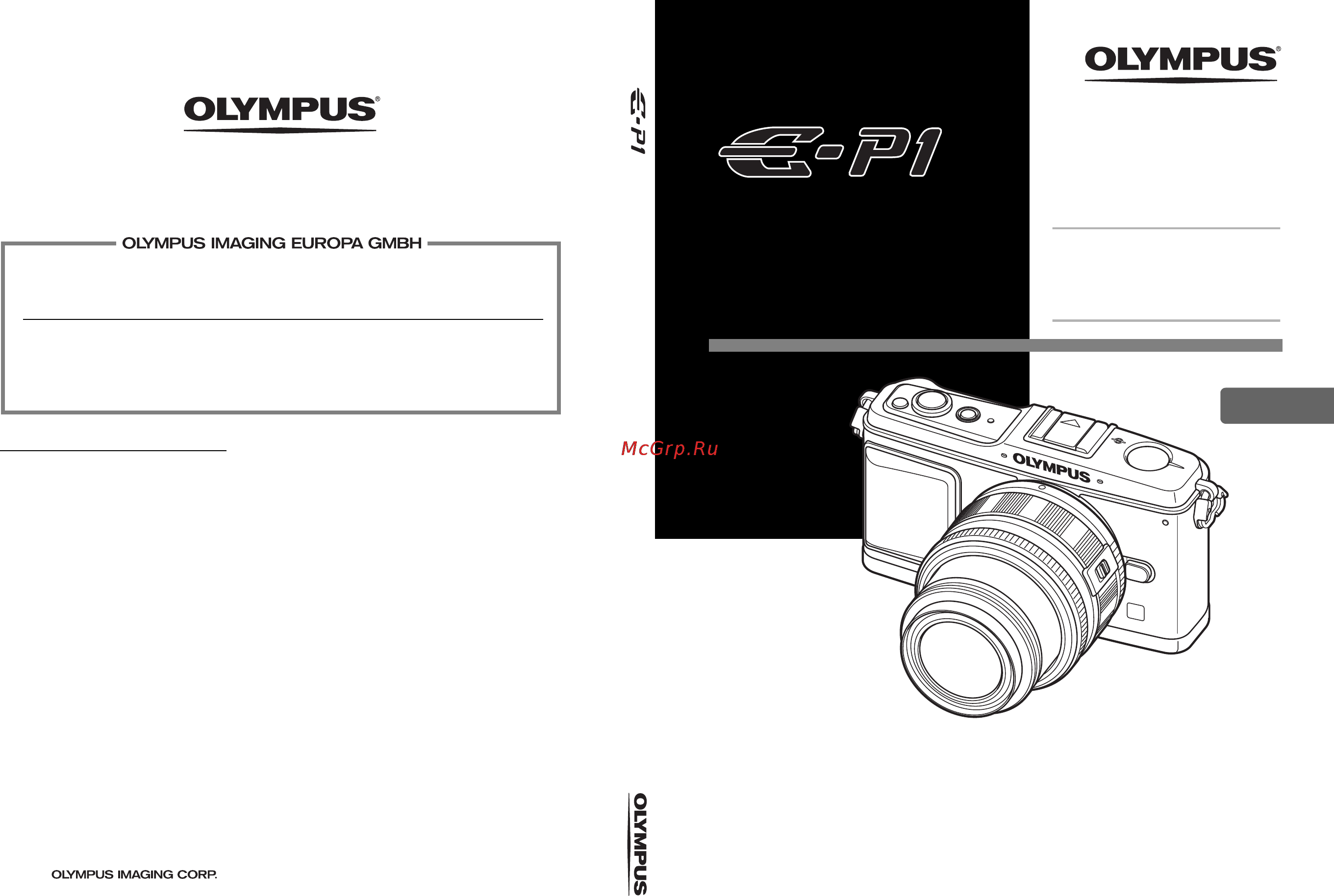 Olympus PEN E-P1 Инструкция по эксплуатации онлайн