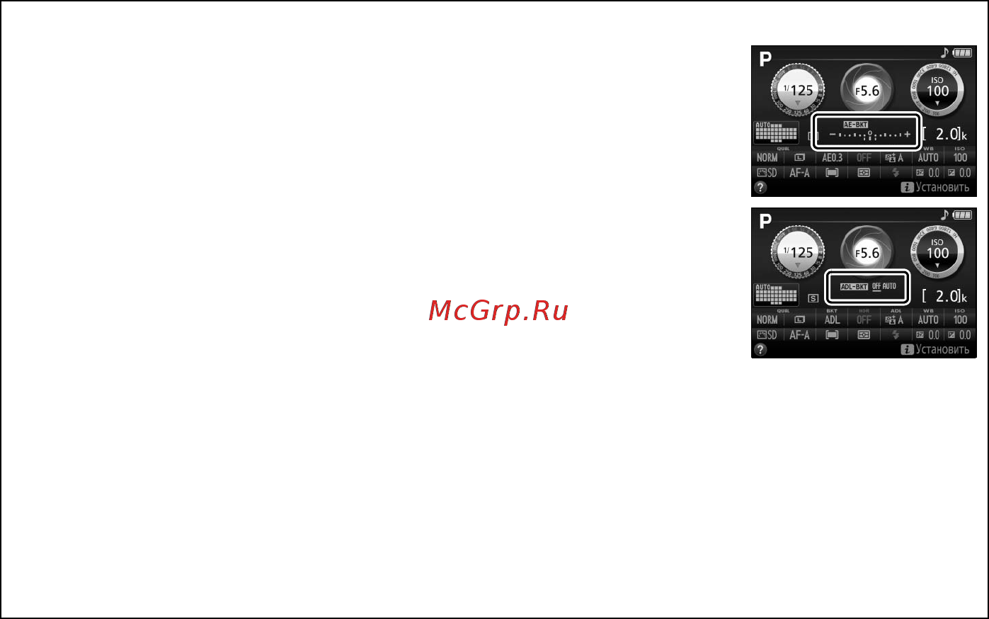 Nikon D5300 Kit 18-55VR Black [130/300] Режимы p s a и m