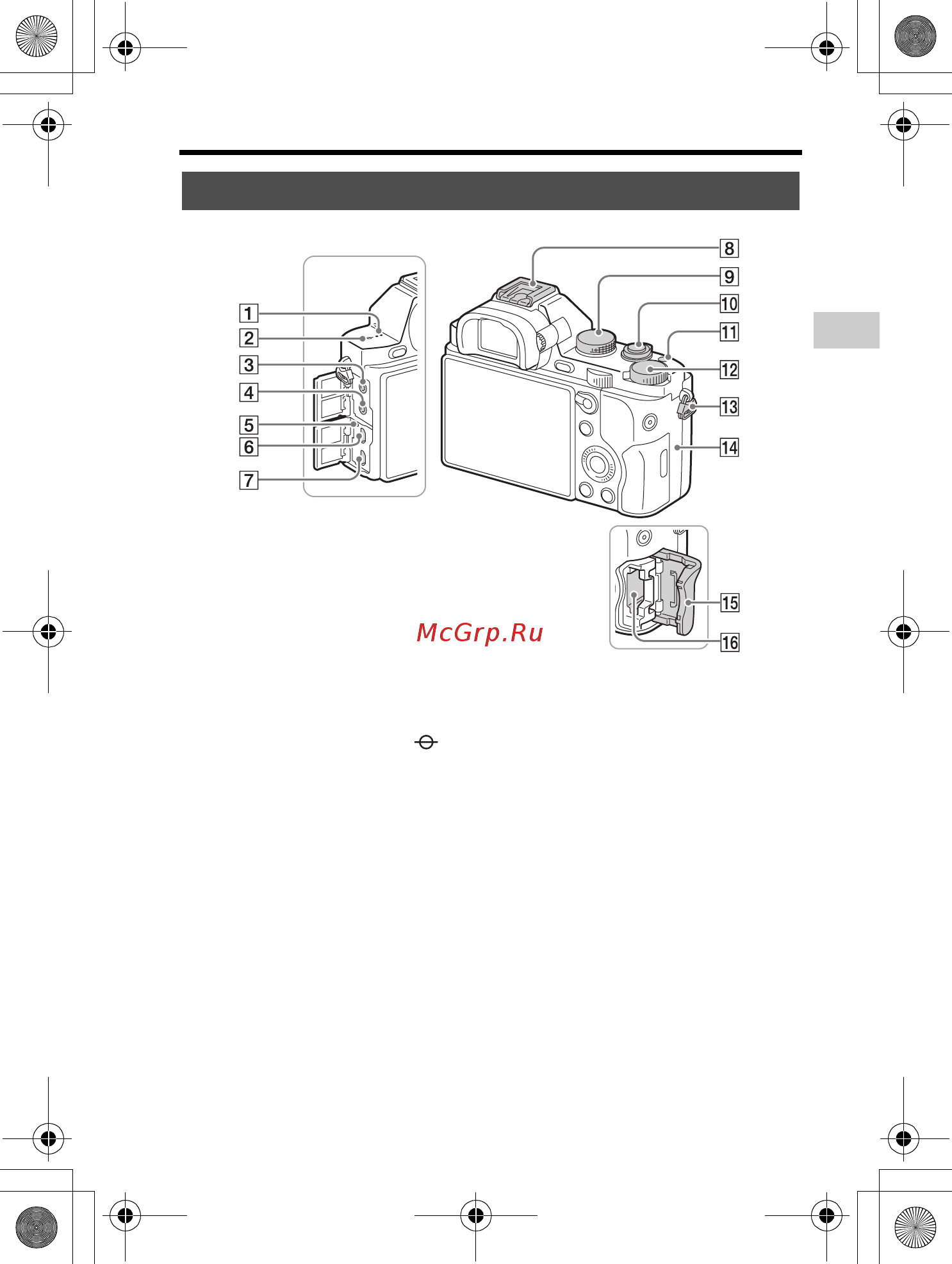 Sony Alpha A7R Body [127/210] Верхня сторона вигляд збоку
