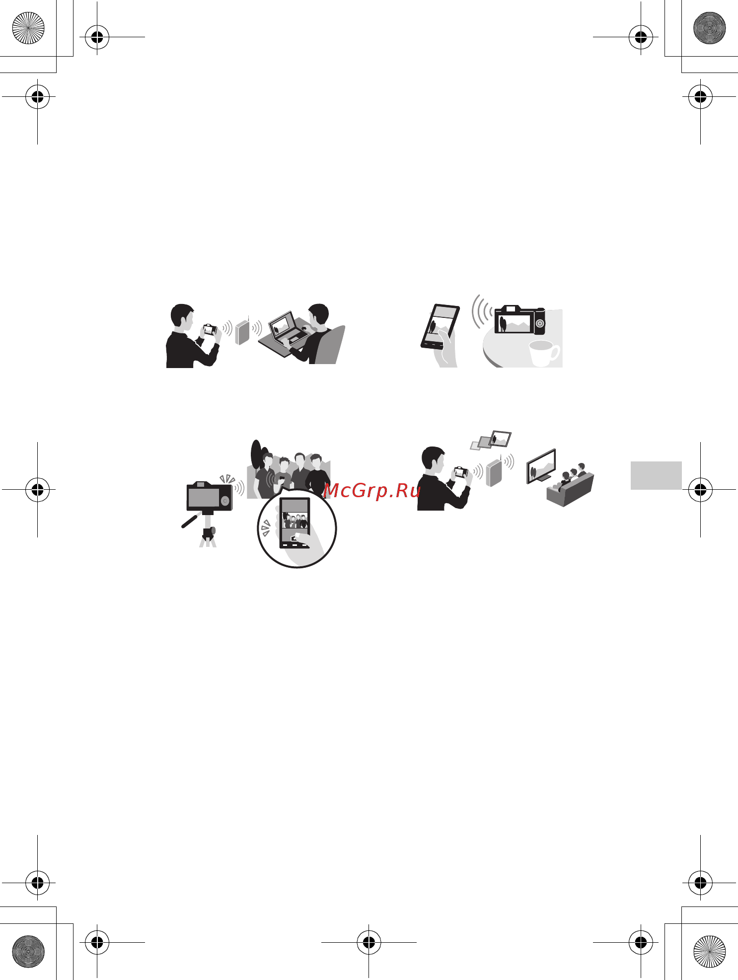 Sony ILCE-7R/BQ [183/210] Використання функцій одним дотиком wi fi та nfc