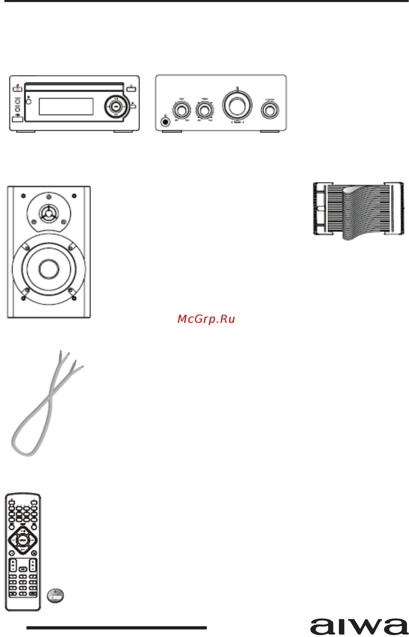 Aiwa AMK-41HD [6/25] Комплектация