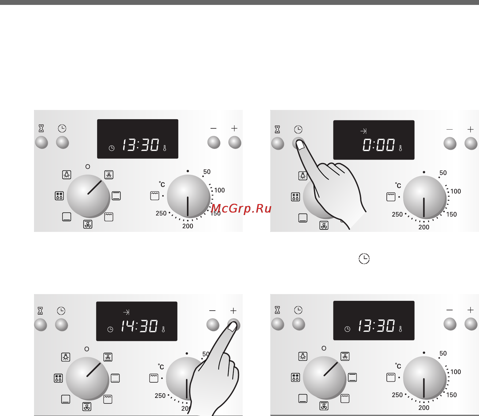LG LB621120S [29/68] Установка времени окончания приготовления выпекания модель lb621120s