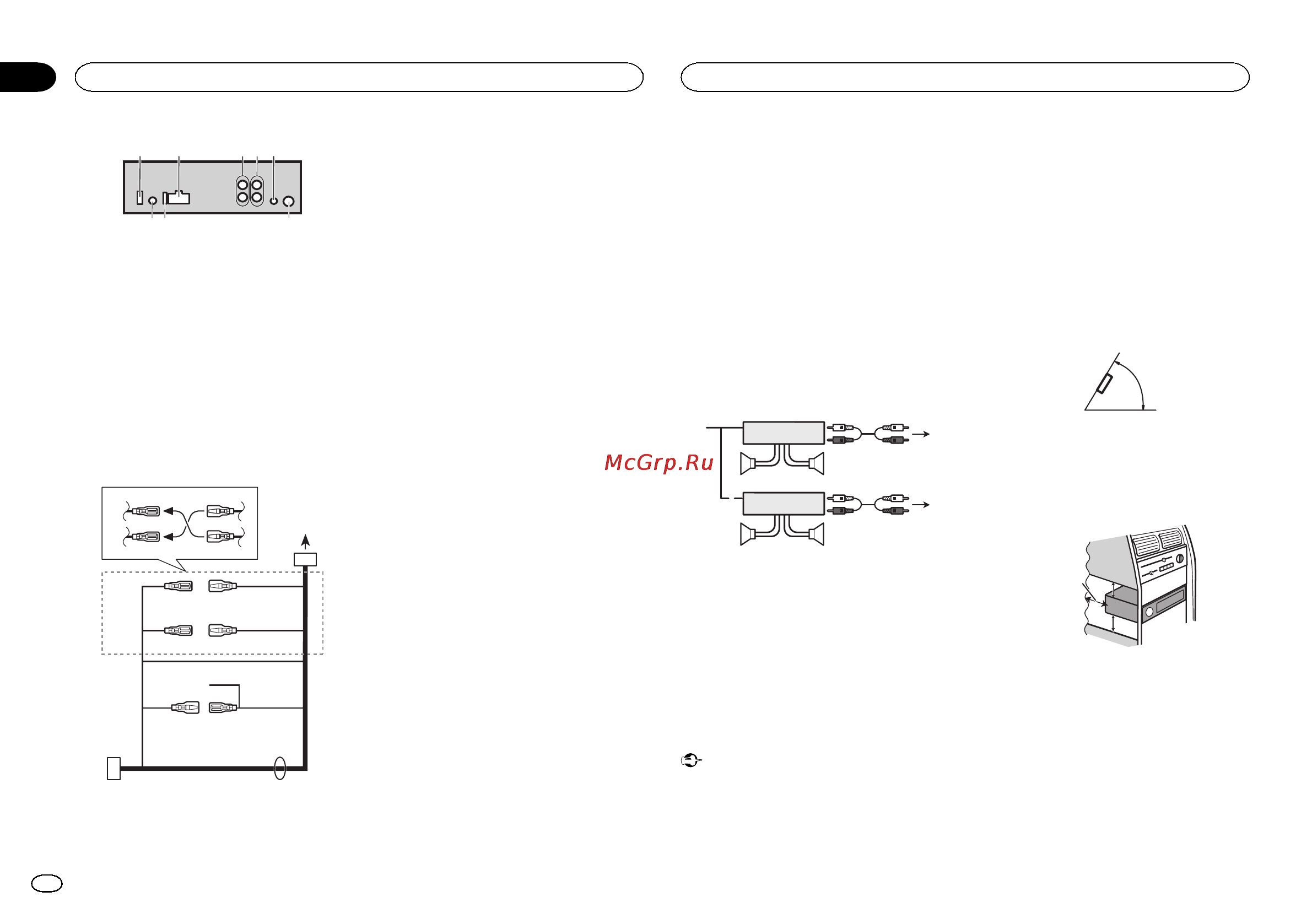Pioneer MVH-X460UI [12/40] Installation