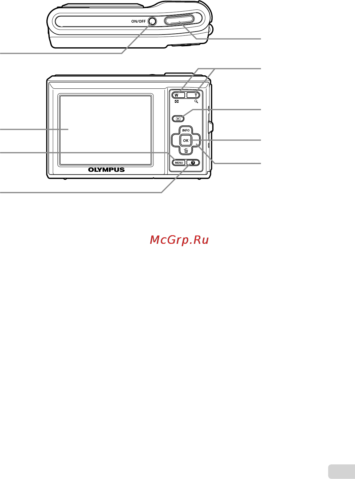 Olympus FE-47 Инструкция по эксплуатации онлайн [7/57] 91738