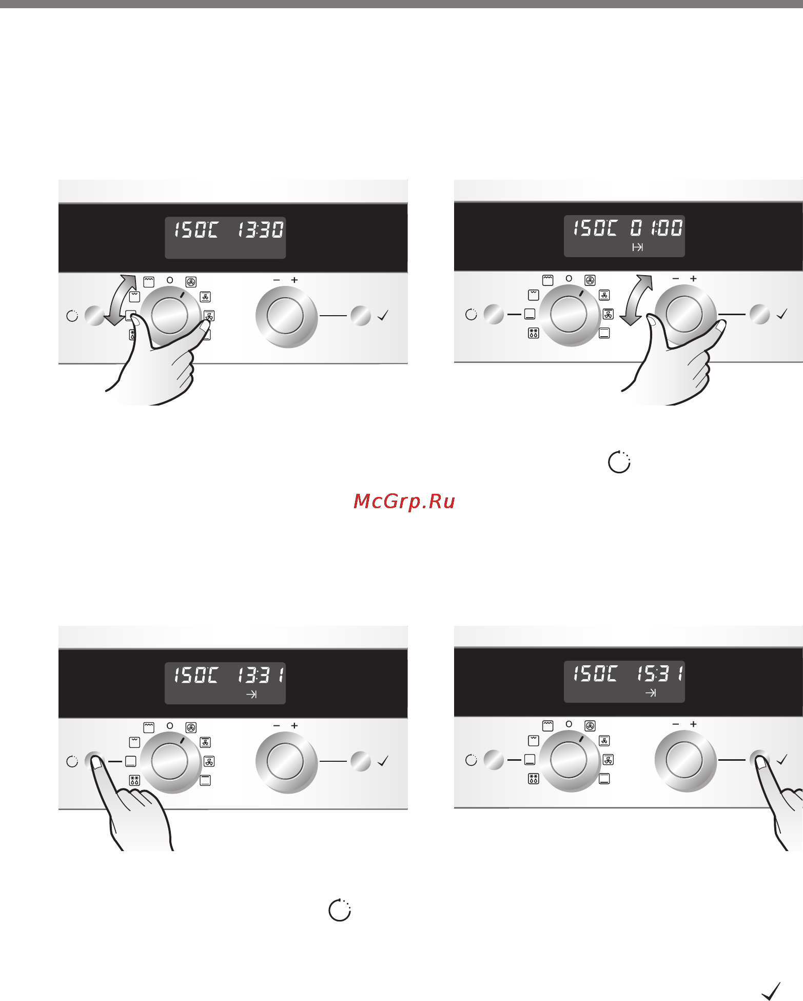 LG LB642222S [34/69] Сочетание общего и оставшегося времени готовки