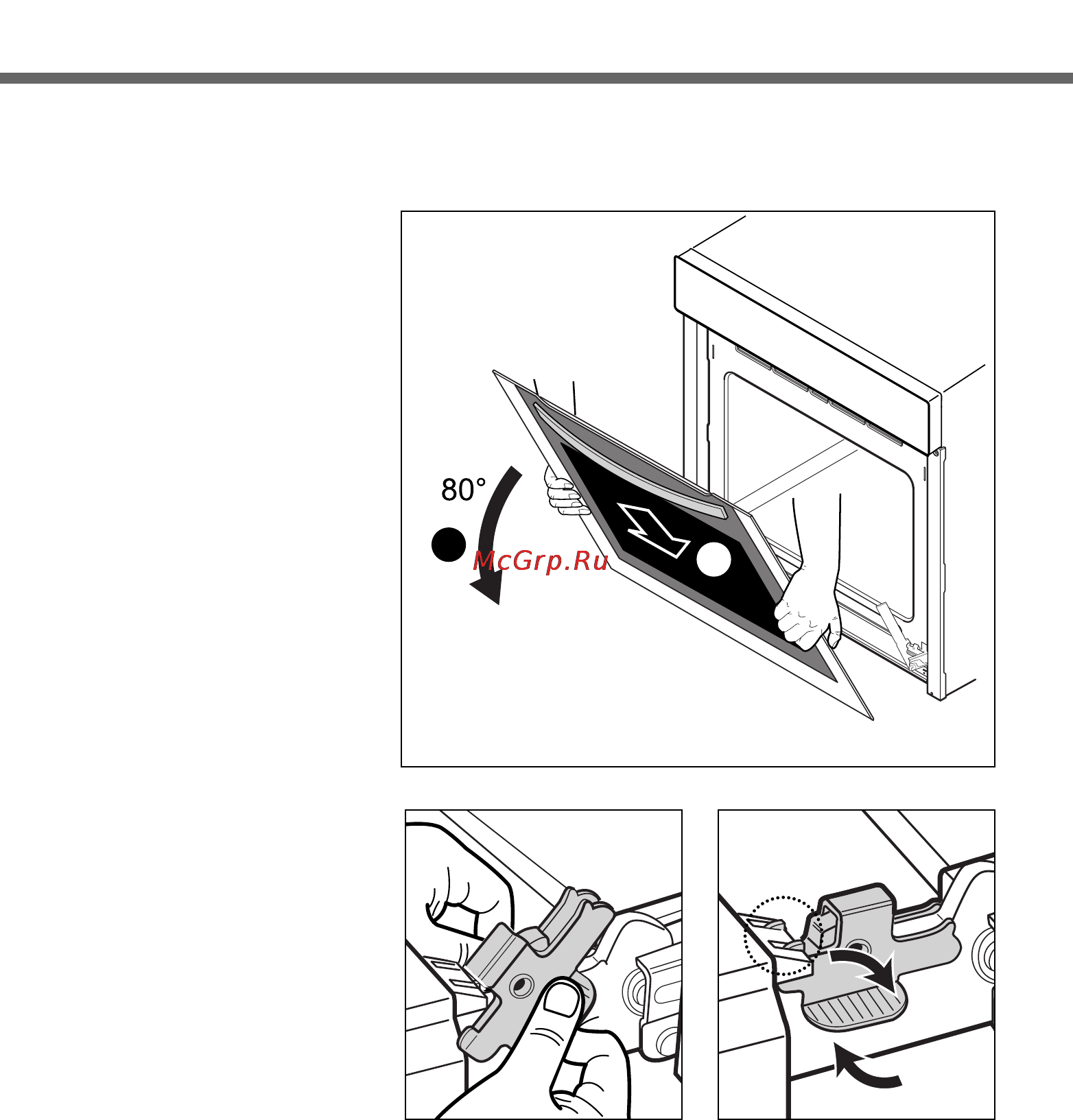 LG LB652088S [94/108] Дверца духового шкафа