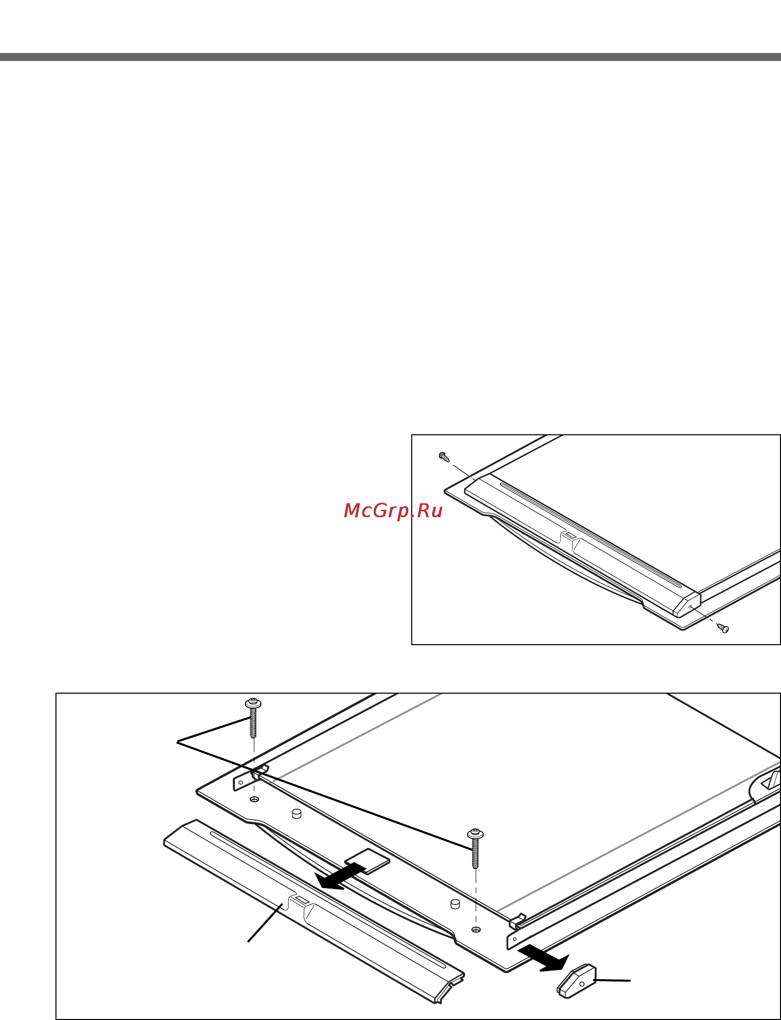 LG LE641122S [63/78] Glass insert panel in oven door