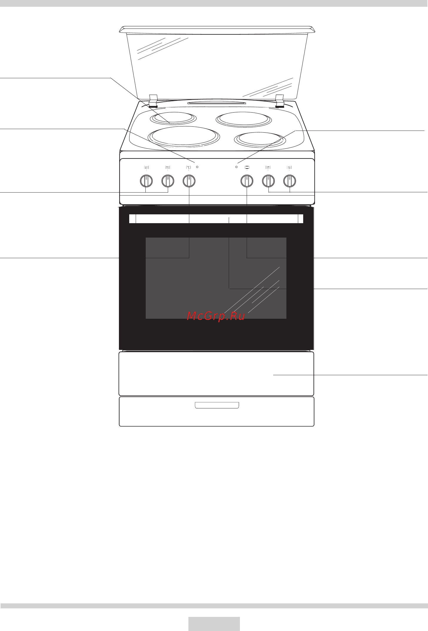 Hansa FCEW64007 [10/27] Описание устройства