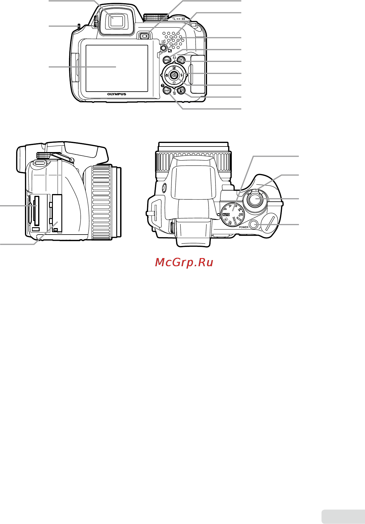 Olympus SP-565 UZ Инструкция по эксплуатации онлайн [7/92] 91699