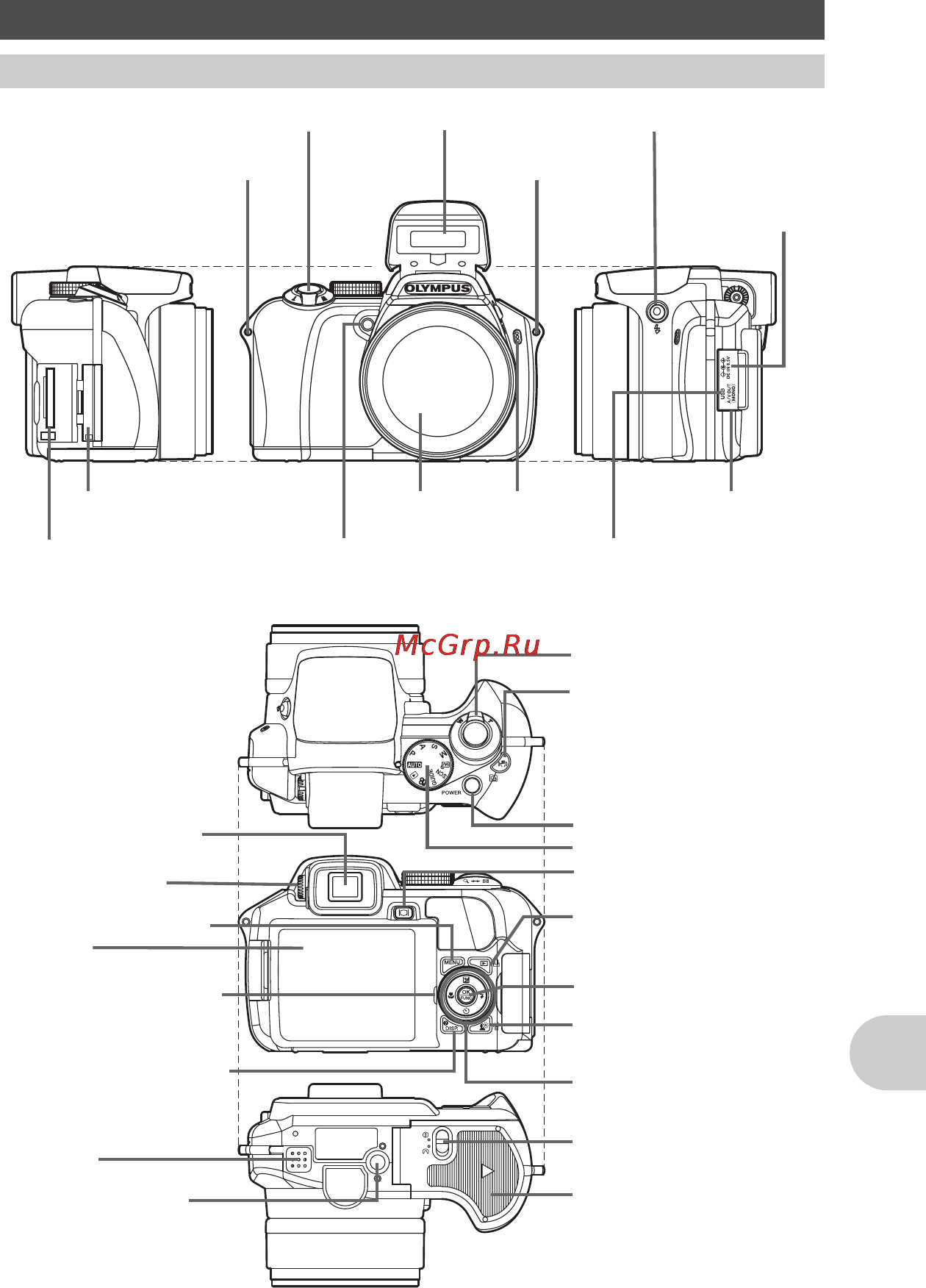 Olympus SP-560 UZ [87/96] Схема устройства фотокамеры