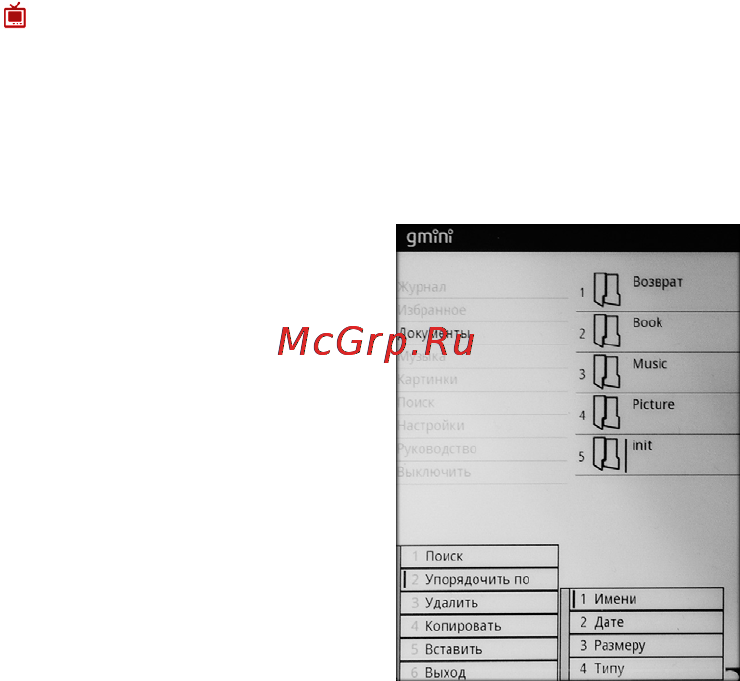 Gmini MAGICBOOK M61 [12/29] Чтение электронных книг