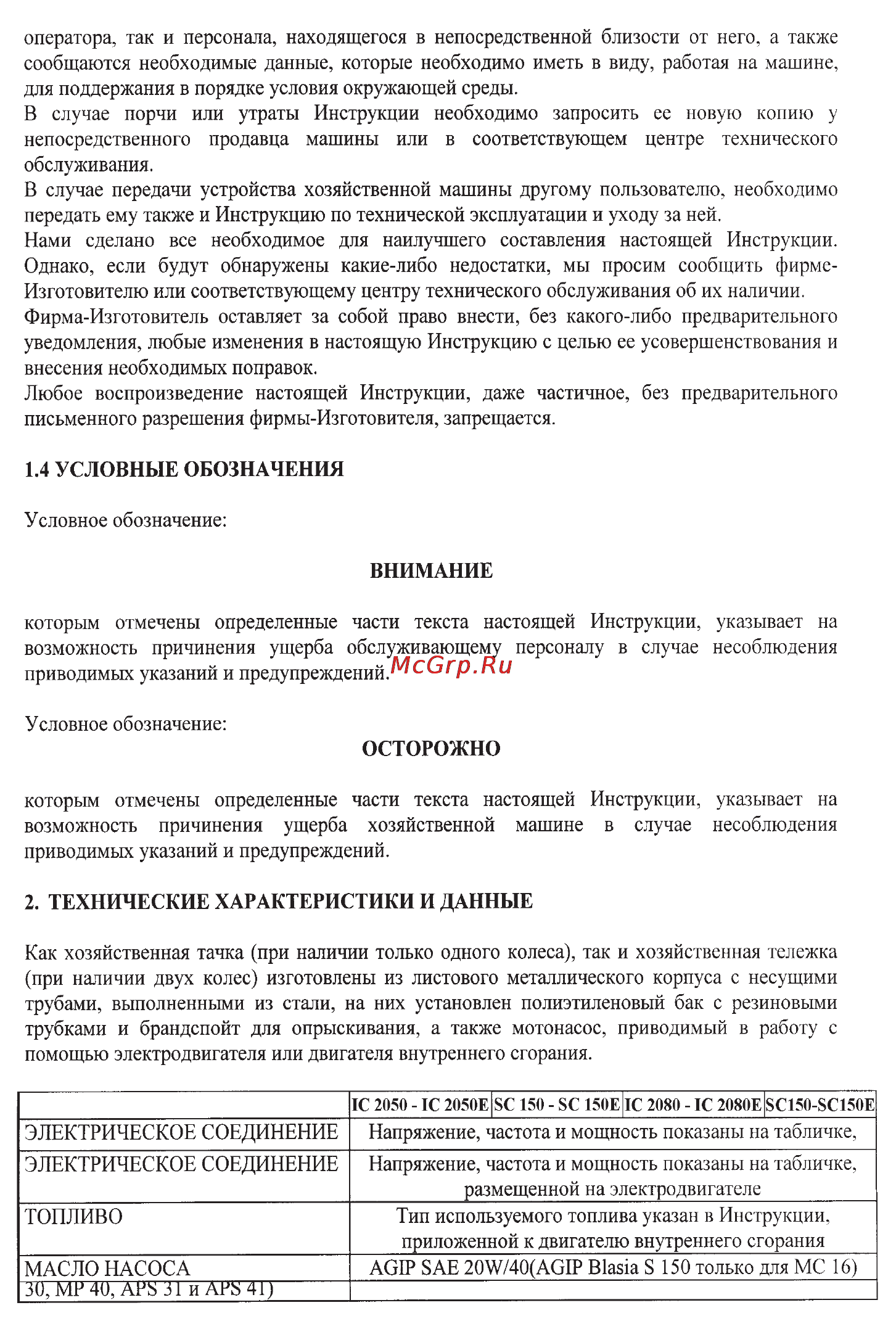 Oleo-Mac SC 180 E Инструкция по эксплуатации онлайн [177/204] 91827