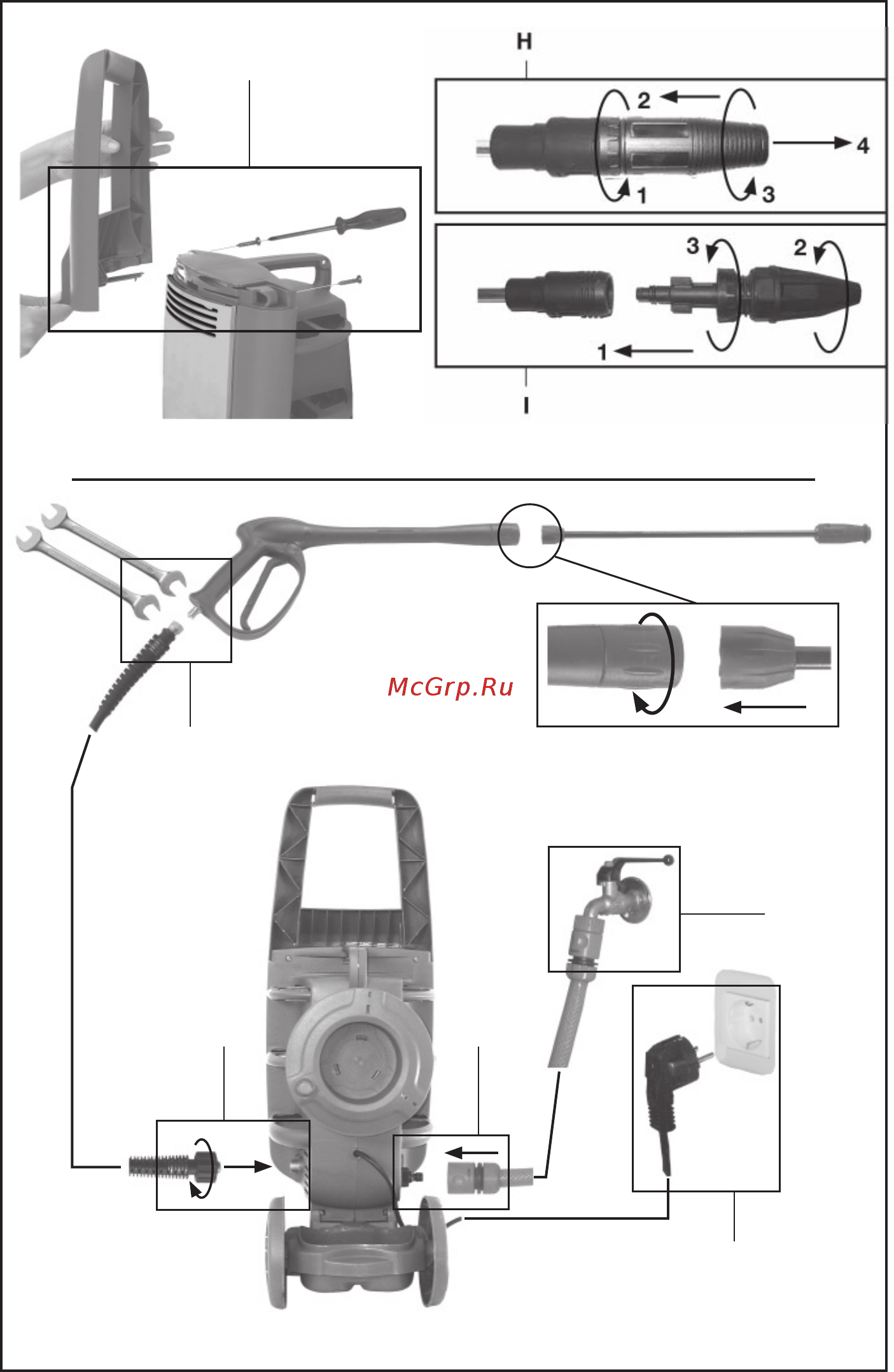 Oleo-Mac PW 136 C 6850-9018 Инструкция по эксплуатации онлайн [3/142] 822753