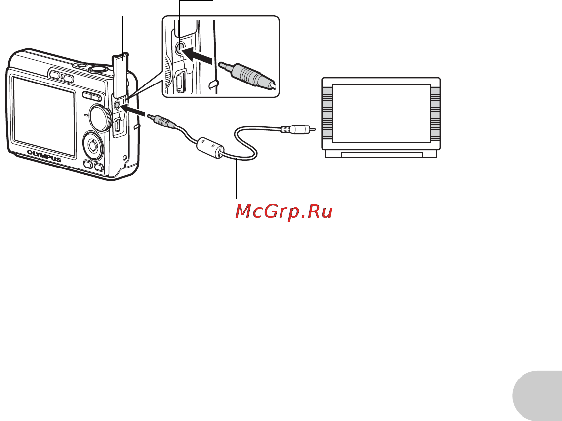 Olympus FE-170 [27/76] Просмотр снимков на экране телевизора