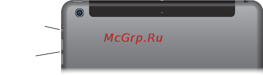 Apple iPad mini Retina 64Gb Wi-Fi Silver ME281RU/A [10/153] Кнопка домой