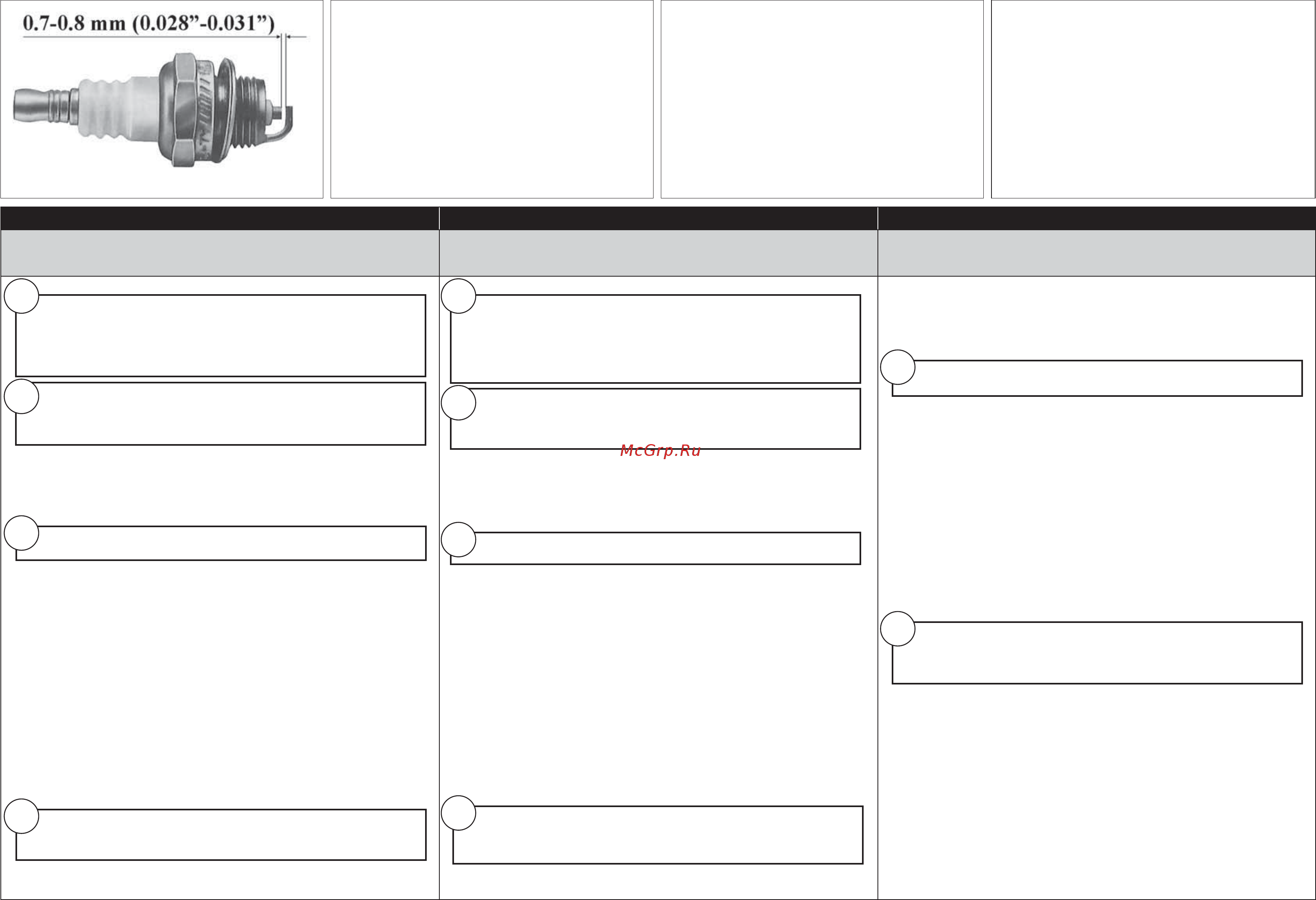 Oleo-Mac G 48 PK COMFORT PLUS [26/40] Manutenção à ƒ bakim bakim